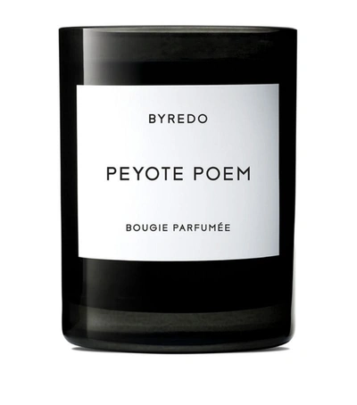 Shop Byredo Peyote Poem Candle (240g) In Multi