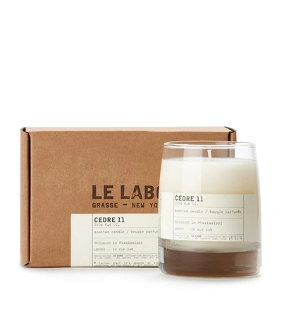 Shop Le Labo Cedre 11 Classic Candle (245g) In Multi