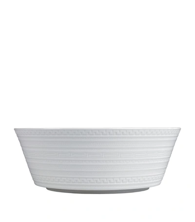 Shop Wedgwood Intaglio Serving Bowl (25cm) In White