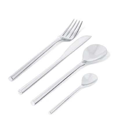 Shop Alessi Mu 24-piece Cutlery Set In Multi