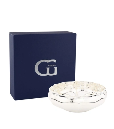 Shop Greggio Silver Plated Georgian Centrepiece Bowl (20cm)