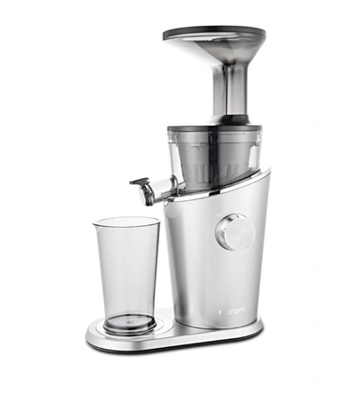 Shop Hurom H100 Cold Press Juicer In Stainless Steel
