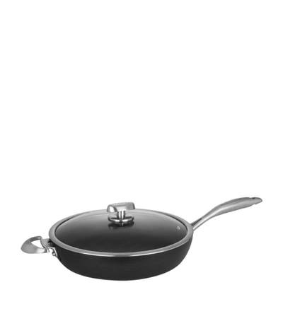 Shop Scanpan Pro Iq Saute Pan With Lid (32cm) In Silver