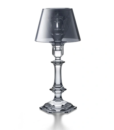 Shop Baccarat Harcourt Our Fire Silver Candlestick In Multi