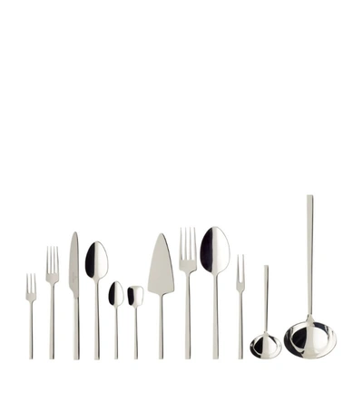 Shop Villeroy & Boch La Classica 70-piece Cutlery Set In Silver