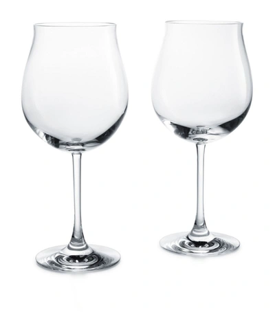 Shop Baccarat Set Of 2 Dégustation Grand Bourgogne Glasses (750ml) In Multi