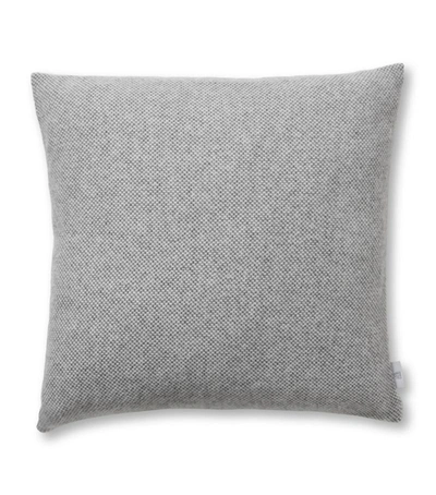 Shop Schlossberg Wool-cashmere Anouk Cushion (45cm X 45cm) In Grey
