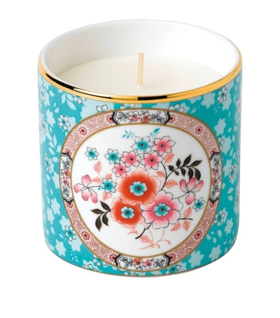 Shop Wedgwood Green Leaf And Citrus Candle (230g) In Multi