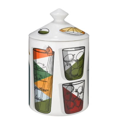 Shop Fornasetti Cocktail Scented Candle (300g) In Multi