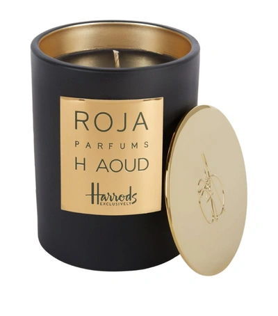Shop Roja Parfums Rdp H The Exclusive Aoud 300g Candle In Black