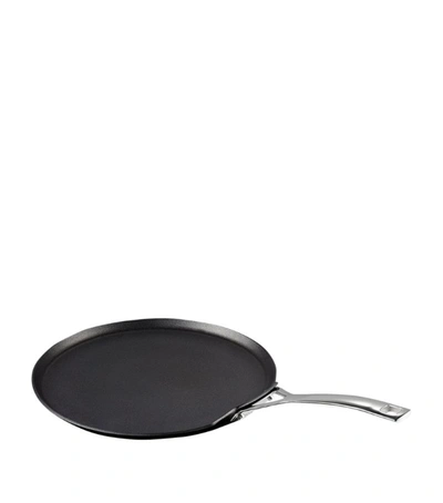 Shop Le Creuset Toughened Non-stick Crepe Pan (28cm) In Black