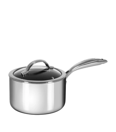 Shop Scanpan Haptiq Saucepan With Lid (16cm) In Steel