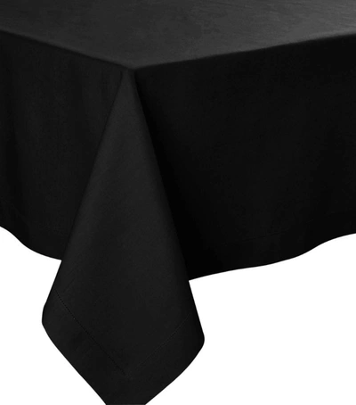 Shop Alexandre Turpault Florence Tablecloth (170cm X 250cm) In Black