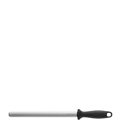 Shop Zwilling Oval Sharpening Steel In Silver