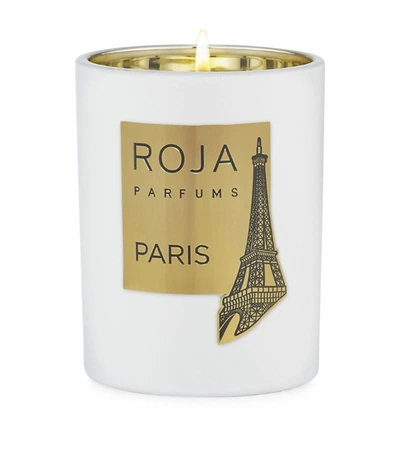 Shop Roja Parfums Paris Candle (300g) In White