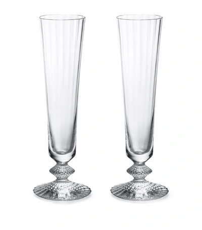 Shop Baccarat Set Of 4 Pembroke White Wine Glasses (200ml) In Multi