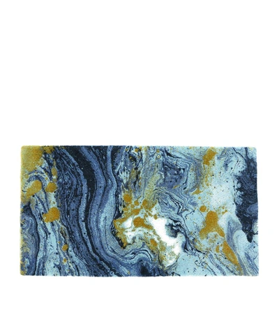 Shop Abyss & Habidecor Midnight Bath Mat (80cm X 150cm) In Gold