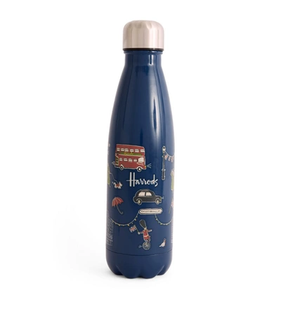 Shop Harrods Sw1 Knightsbridge Water Bottle (500ml) In Multi