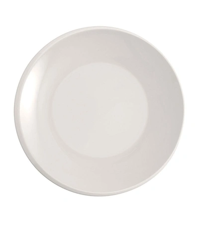 Shop Villeroy & Boch Newmoon Flat Plate (27cm) In White
