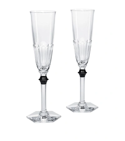 Shop Baccarat Set Of 2 Harcourt Eve Champagne Glasses (170ml) In Clear