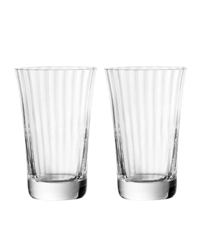 Shop Baccarat Set Of 2 Mille Nuits Highball Glasses (390ml) In Multi