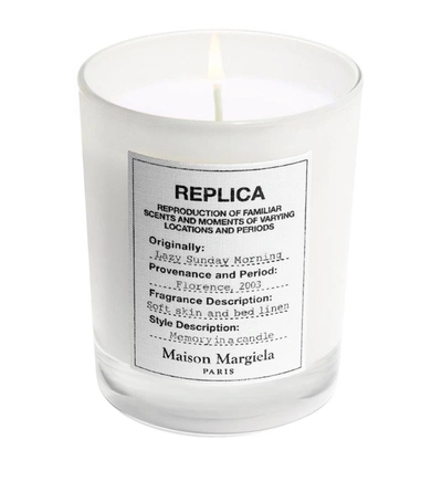 Shop Maison Margiela Replica Lazy Sunday Morning Candle (185g) In Multi