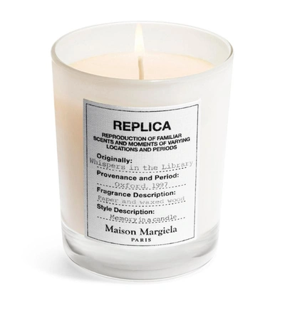 Shop Maison Margiela Replica Whispers In The Library Candle In Multi