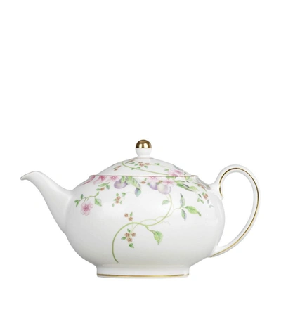 Shop Wedgwood Sweet Plum Teapot In Multi