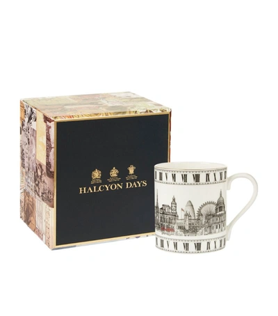 Shop Halcyon Days London Icons Mug In Multi