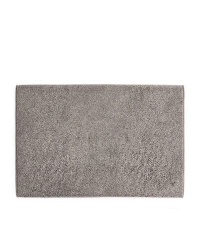 Shop Hamam Ash Bath Mat (60cm X 95cm) In Grey