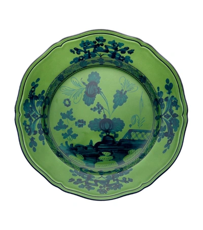 Shop Ginori 1735 Oriente Italiano Malachite Plate (26.5cm) In Multi