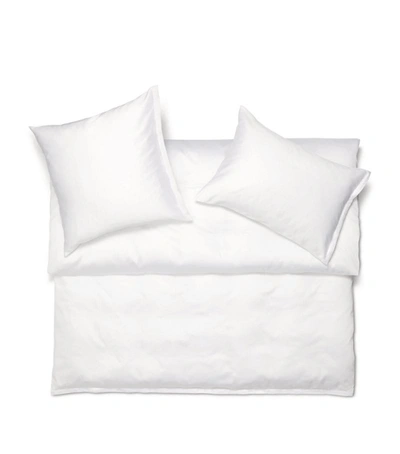 Shop Schlossberg Noblesse Square Pillowcase (65cm X 65cm) In White