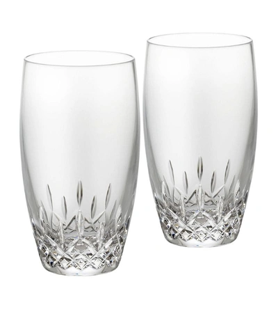 Shop Waterford Set Of 2 Lismore Essence Highball Glasses (470ml) In Clear