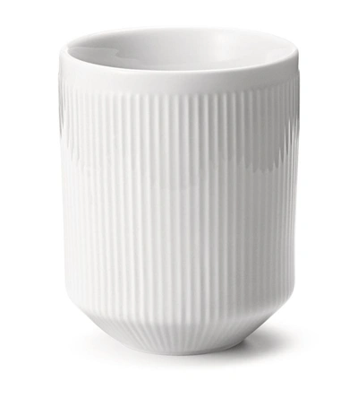 Shop Georg Jensen Set Of 2 Bernadotte Thermo Mugs (250ml) In White