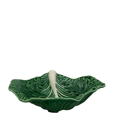 Shop Bordallo Pinheiro Cabbage Bowl (35cm) In Green