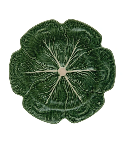 Shop Bordallo Pinheiro Cabbage Charger Plate (30.5cm) In Green
