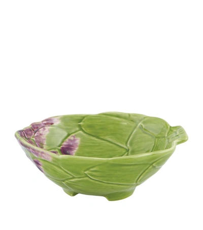 Shop Bordallo Pinheiro Artichoke Bowl (14.5cm) In Green