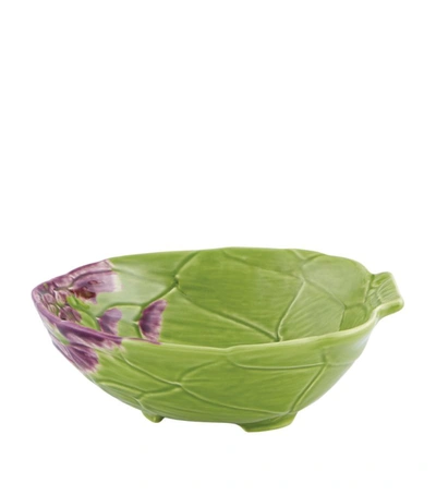 Shop Bordallo Pinheiro Artichoke Bowl (18cm) In Green