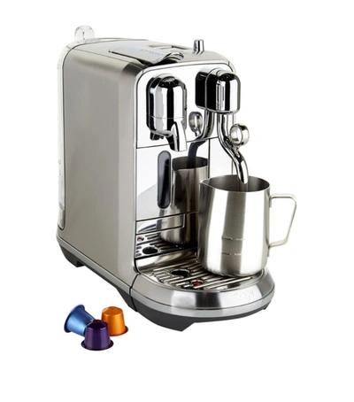 Shop Nespresso Creatista Plus Coffee Machine In Silver