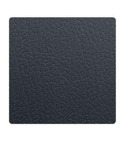 Shop Linddna Square Bull Coasters (set Of 4) In Black