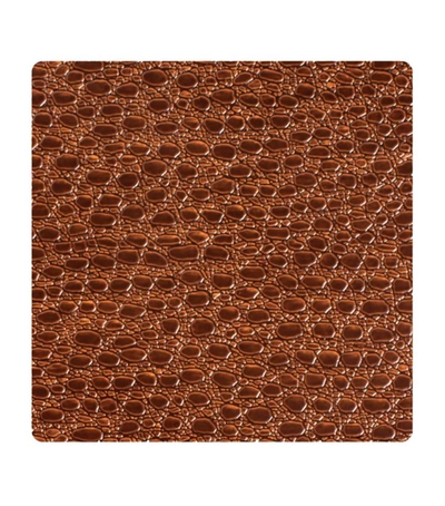 Shop Linddna Set Of 4 Hippo Coasters (10cm X 10cm) In Brown