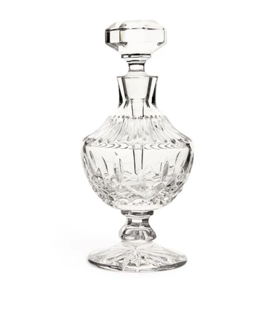 Shop Waterford Lismore Tall Footed Perfume Bottle In Clear