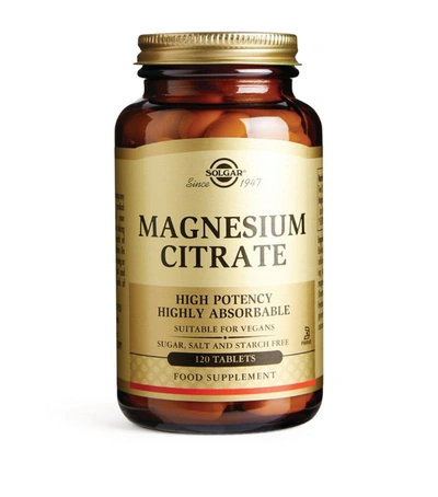 Shop Solgar Magnesium Citrate (120 Tablets) In Multi