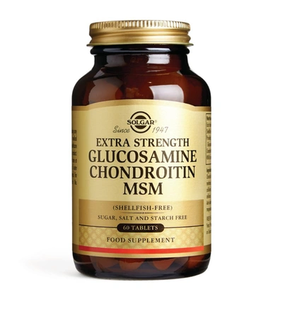 Shop Solgar Extra Strength Glucosamine Chondroitin Msm (60 Tablets) In Multi