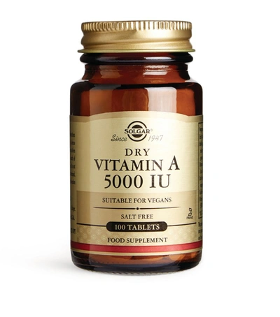 Solgar Dry Vitamin A 5000 Iu (100 Tablets) In Multi