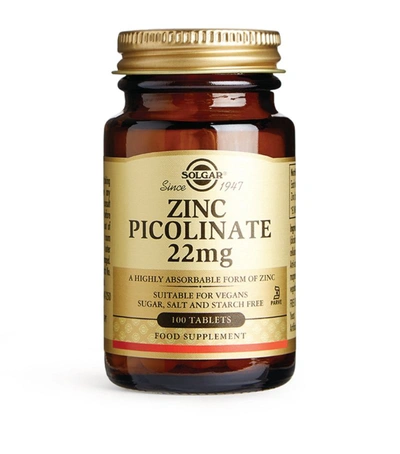 Shop Solgar Zinc Picolinate 22mg (100 Tablets) In Multi