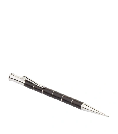 Shop Graf Von Faber-castell Anello Grenadilla Propelling Pencil In Black