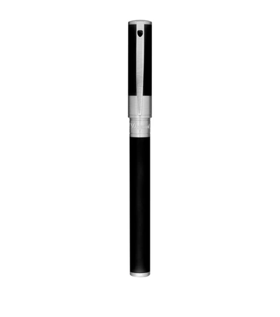 Shop St Dupont D-initial Rollerball Pen In Black