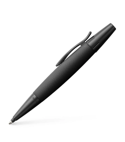 Shop Faber Castell E-motion Pure Black Ballpoint Pen