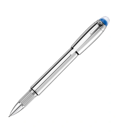 Shop Montblanc Starwalker Fineliner Pen In Silver